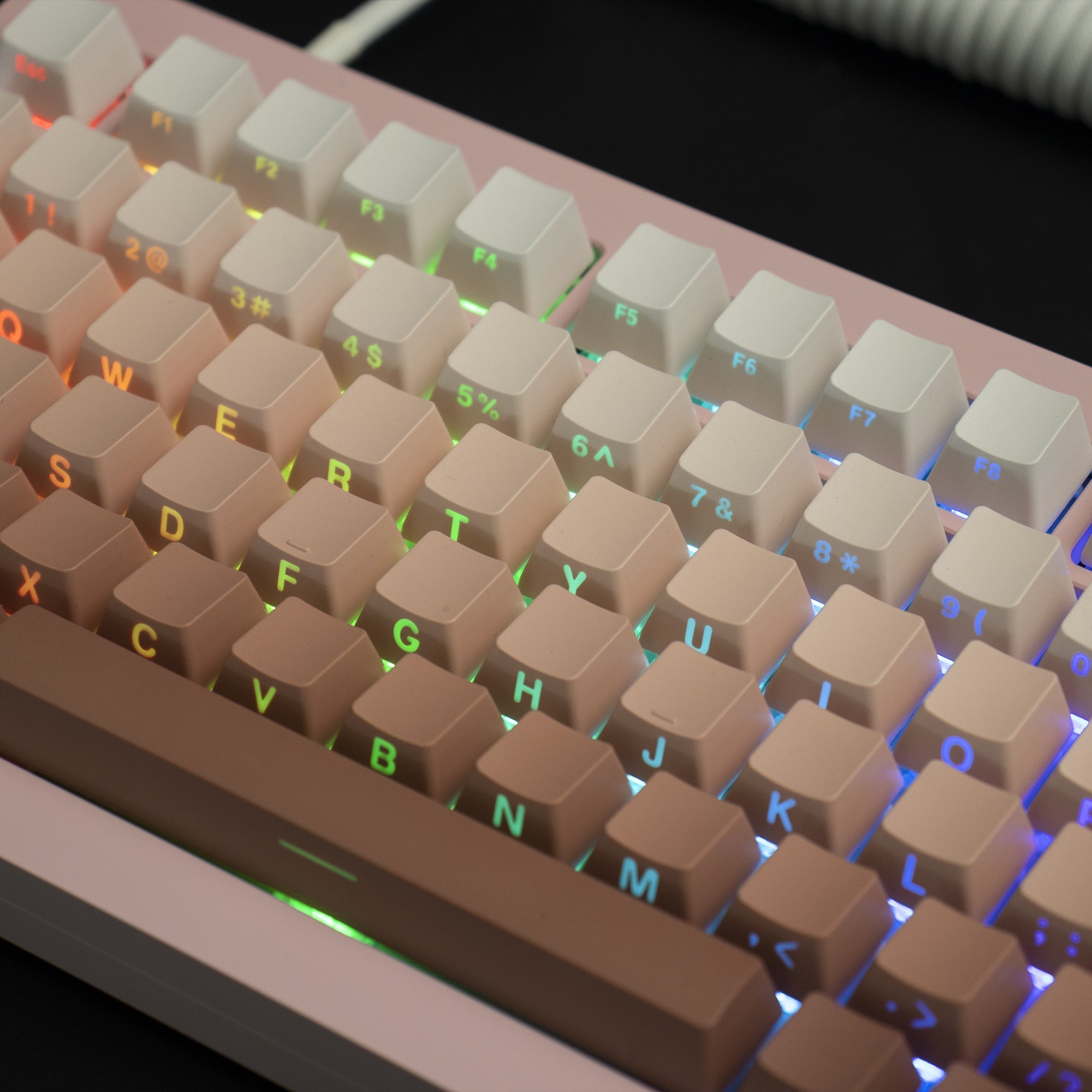 Womier Gradient Series 136 - Key Side - Printed OEM Profile Keycap (6 Colors) - Womier Keyboard