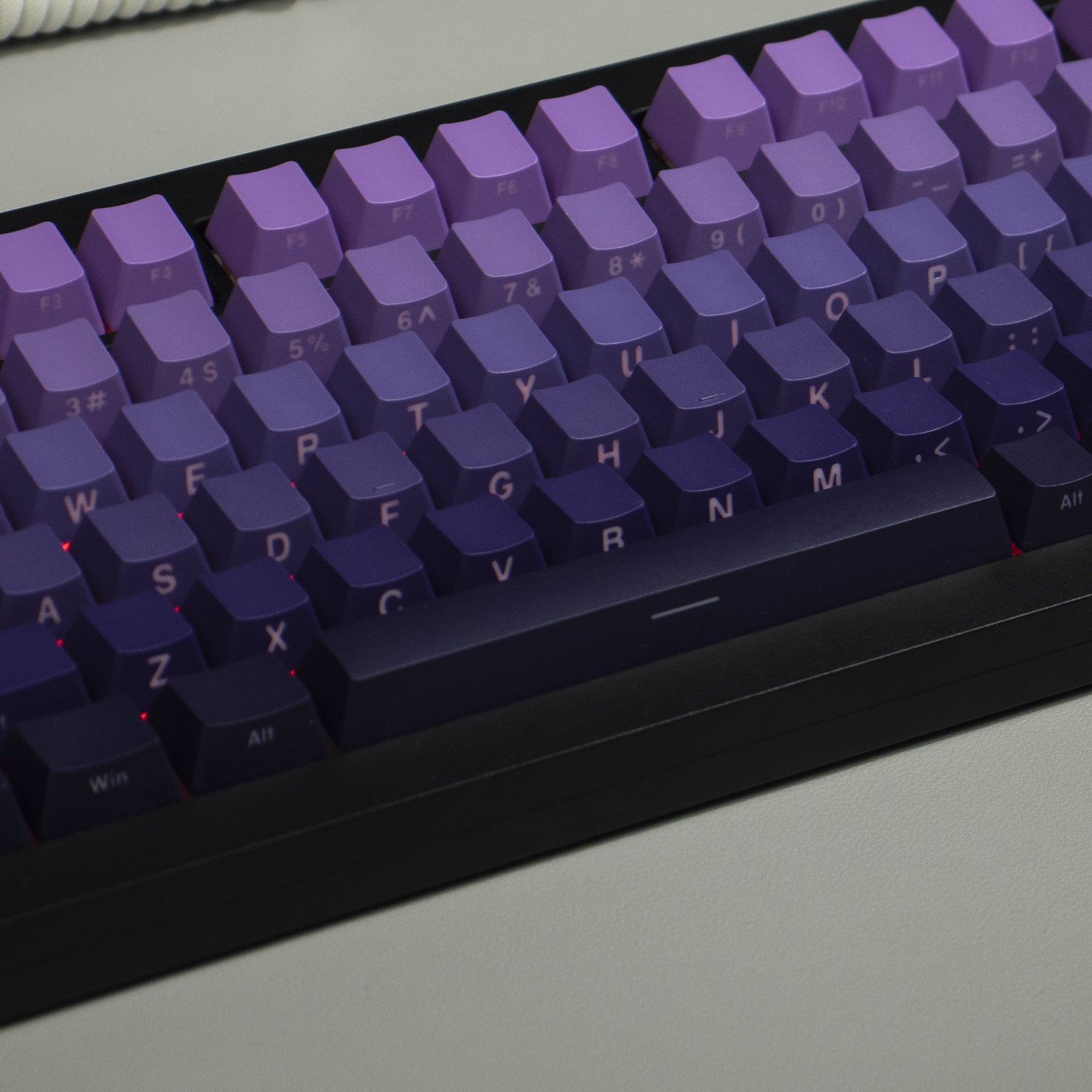 Womier Gradient Series 136 - Key Side - Printed OEM Profile Keycap (6 Colors) - Womier Keyboard
